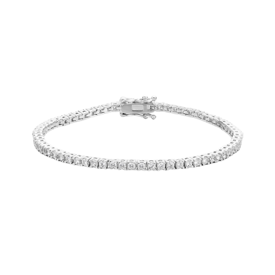 Kelly Tennis Bracelet - Moissanite Diamond