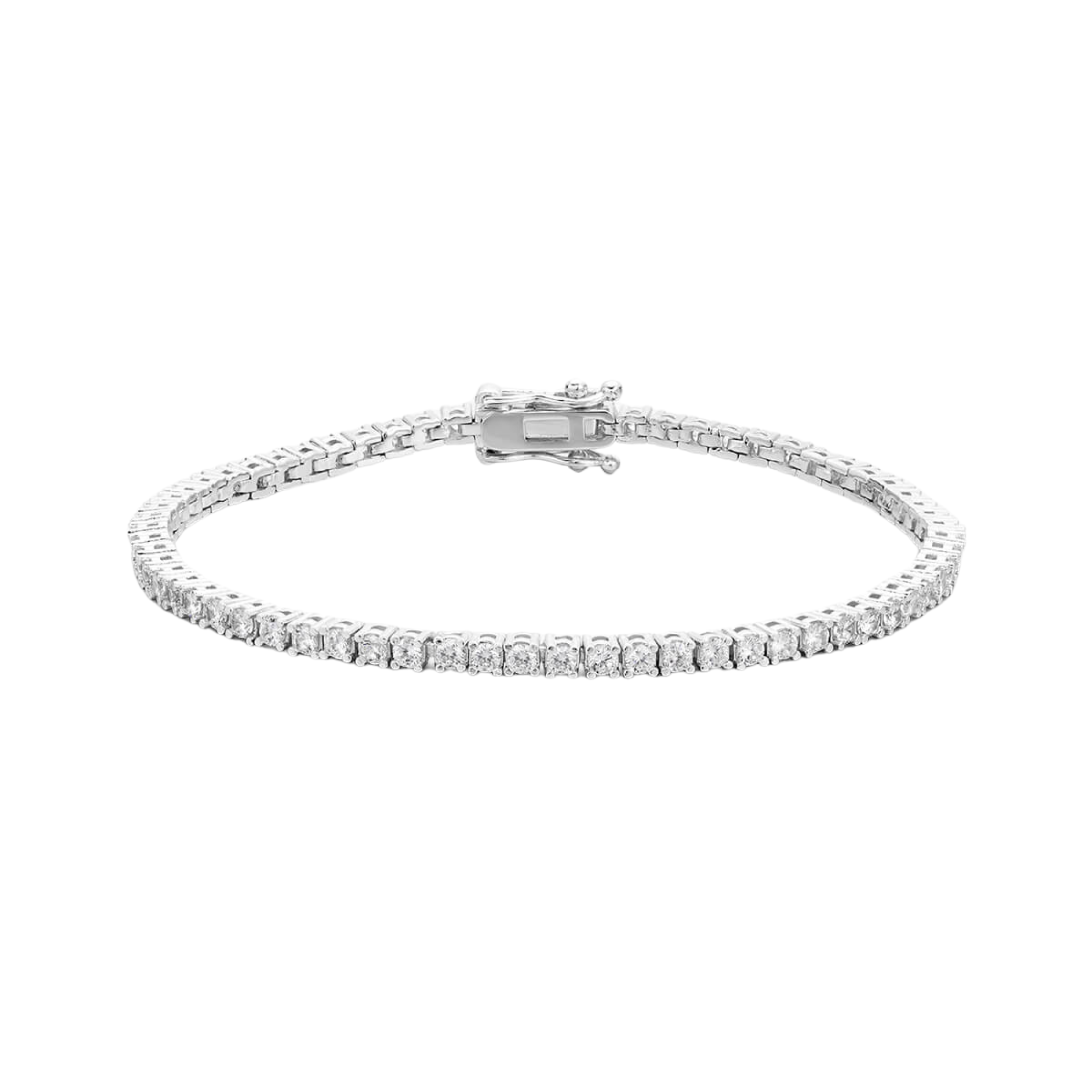 Kelly Tennis Bracelet - Moissanite Diamond