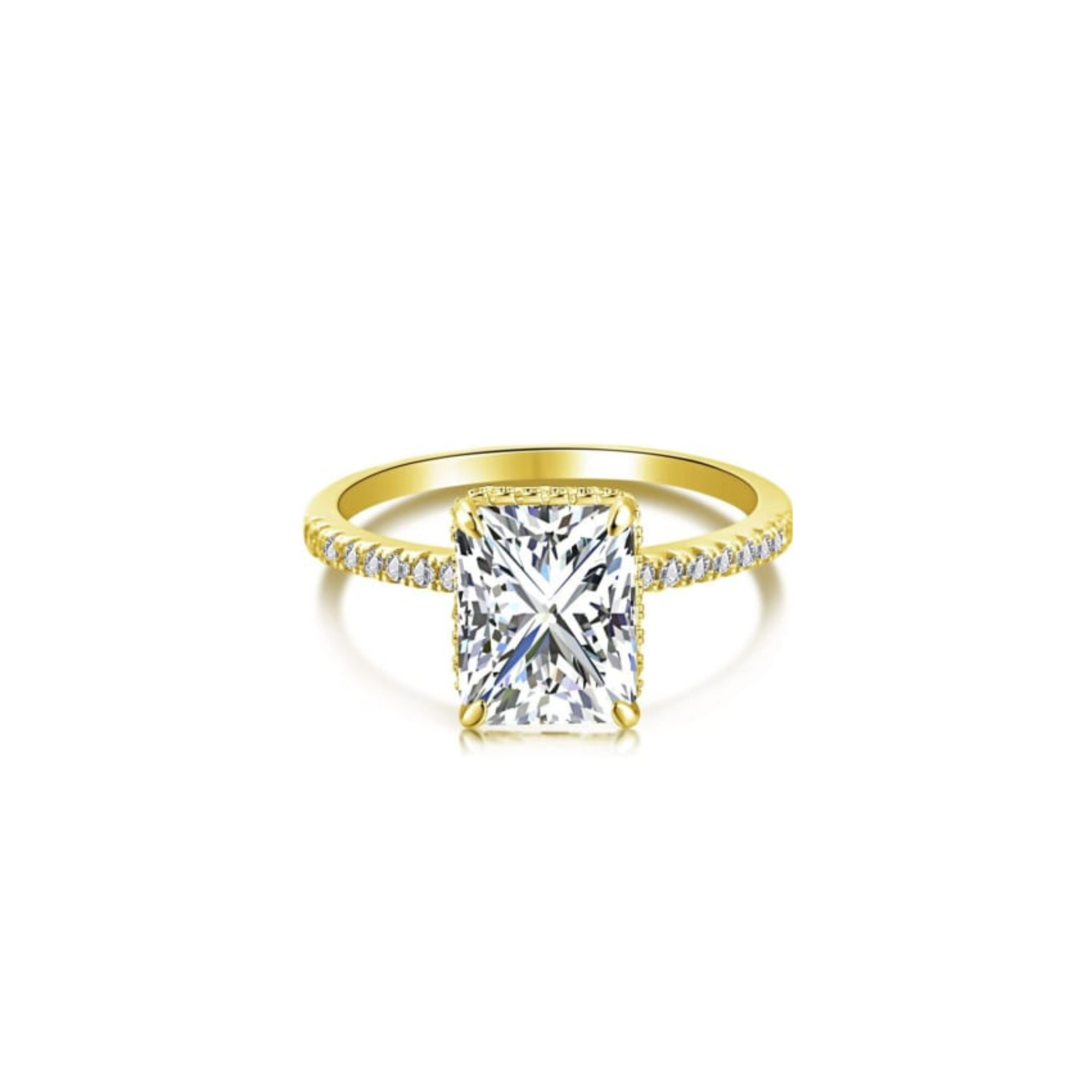 Isla Pavé Ring - Gold