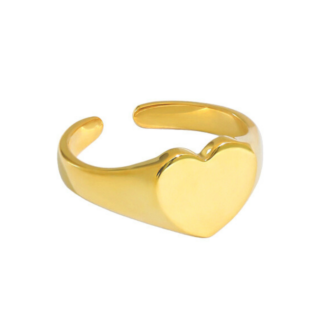 Heart Signet Ring