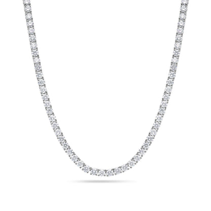 Kelly Tennis Necklace - Moissanite Diamond