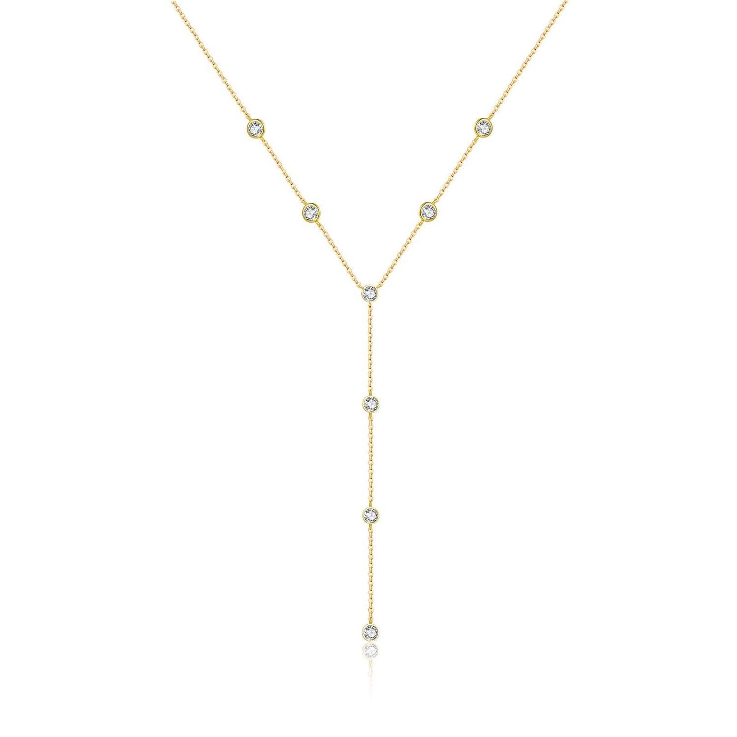 Bella Necklace - Moissanite Diamond