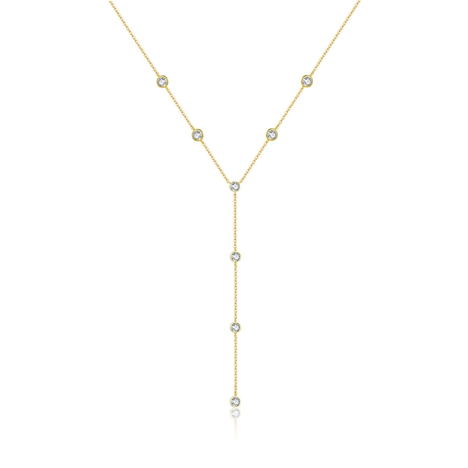 Bella Necklace - Moissanite Diamond