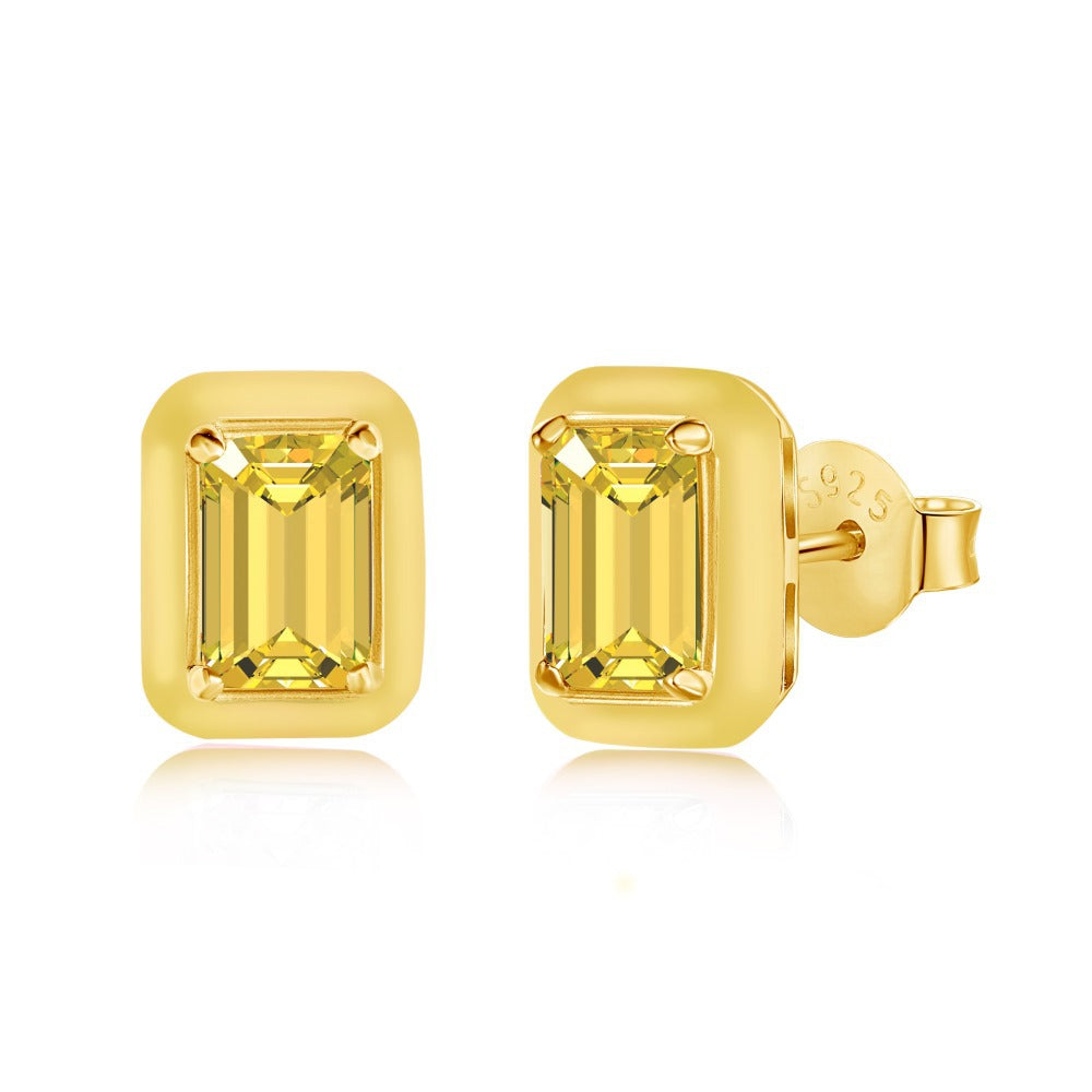 Bonbon Rectangular Studs