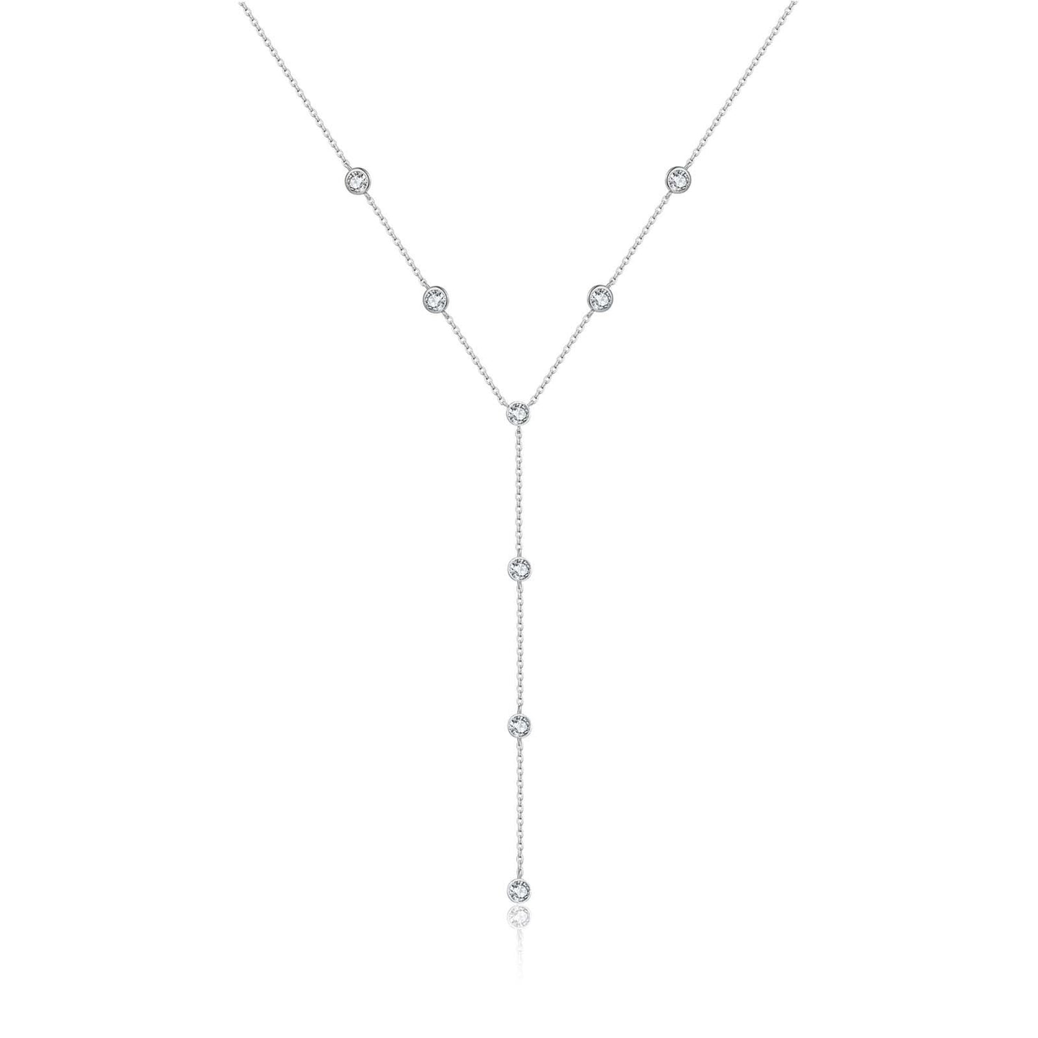 Bella Necklace - Moissanite Diamond