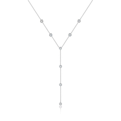 Bella Necklace - Moissanite Diamond