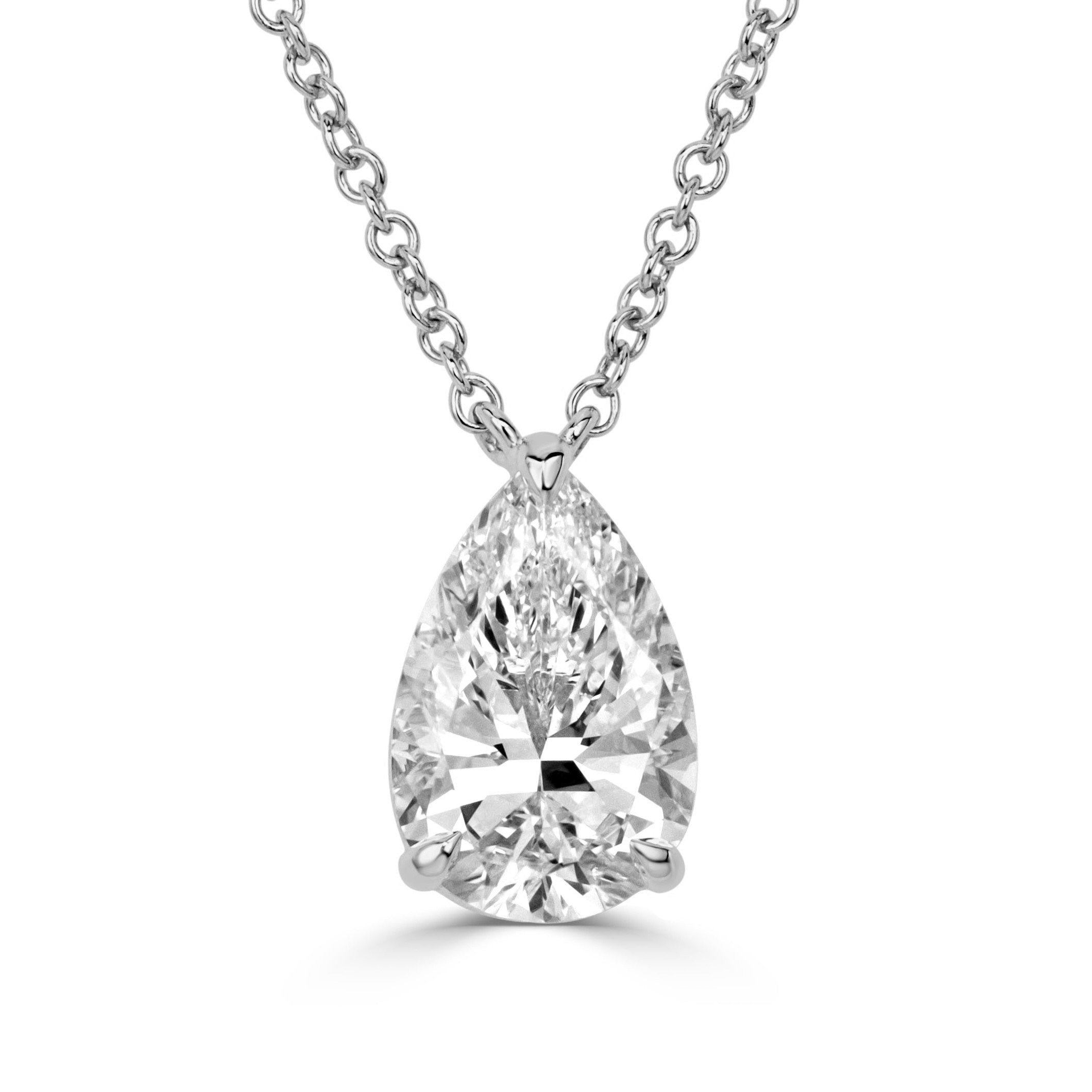 Serena Necklace - White Lab Diamond