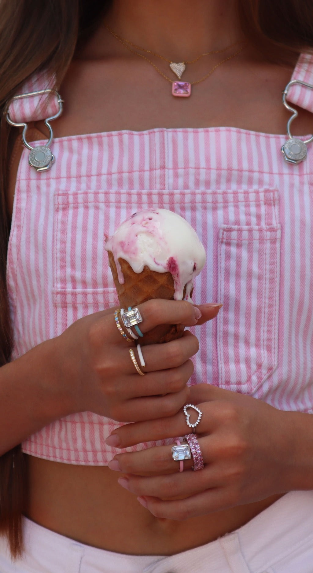 Baby Heart Ring (Dreamer Blue, Halo, Pavé Pastel, Valentina and Dreamer Pink Rings)